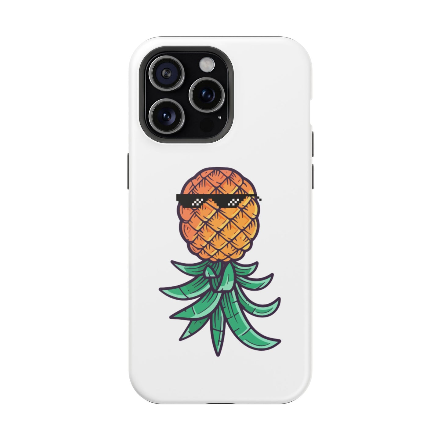 Thug Pineapple Magnetic Tough Case - Stylish Phone Protection for Summer Vibes