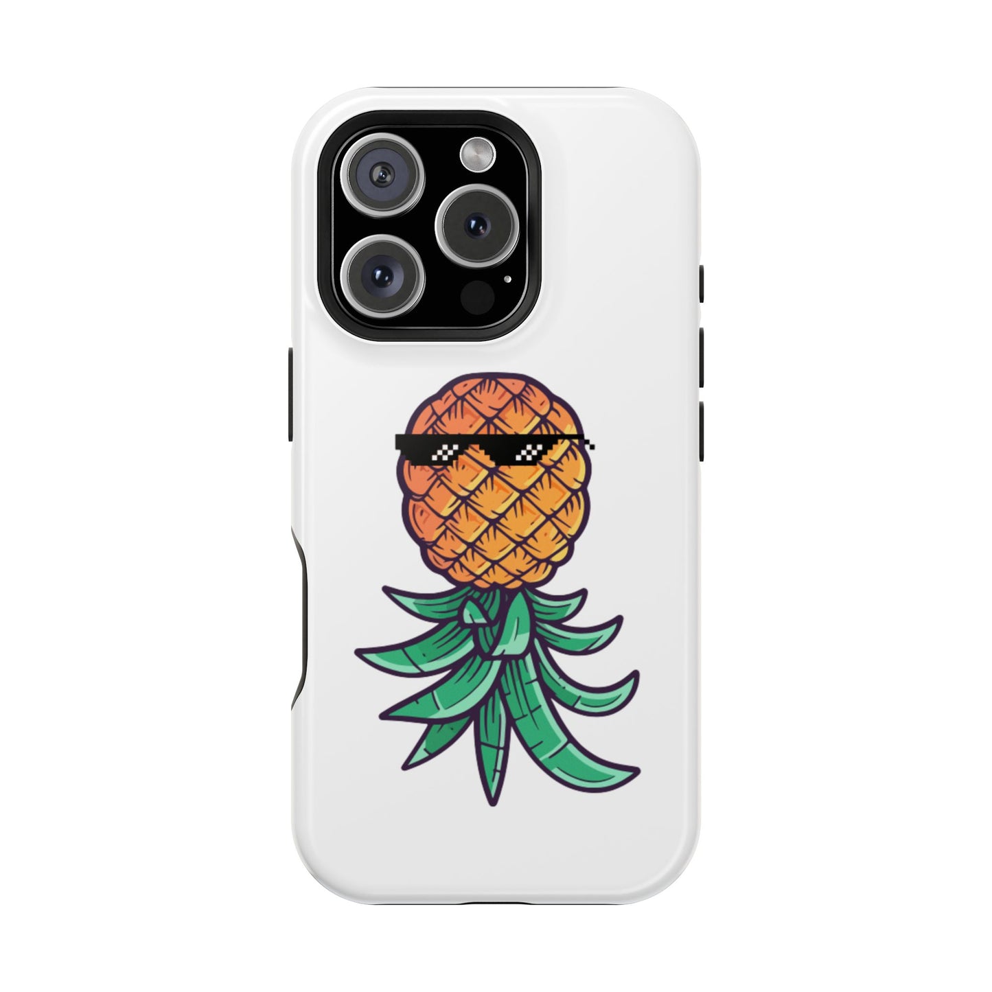 Thug Pineapple Magnetic Tough Case - Stylish Phone Protection for Summer Vibes