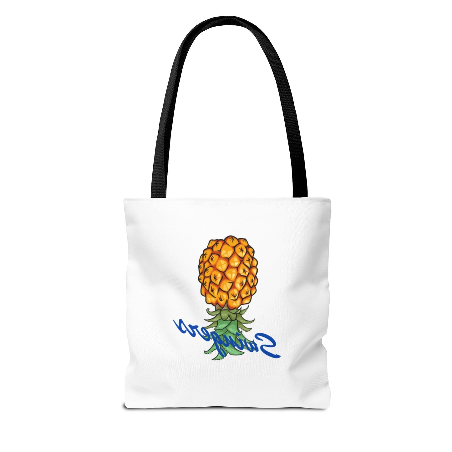 Swingers Pineapple Tote Bag - Fun Beach & Grocery Shopping Bag