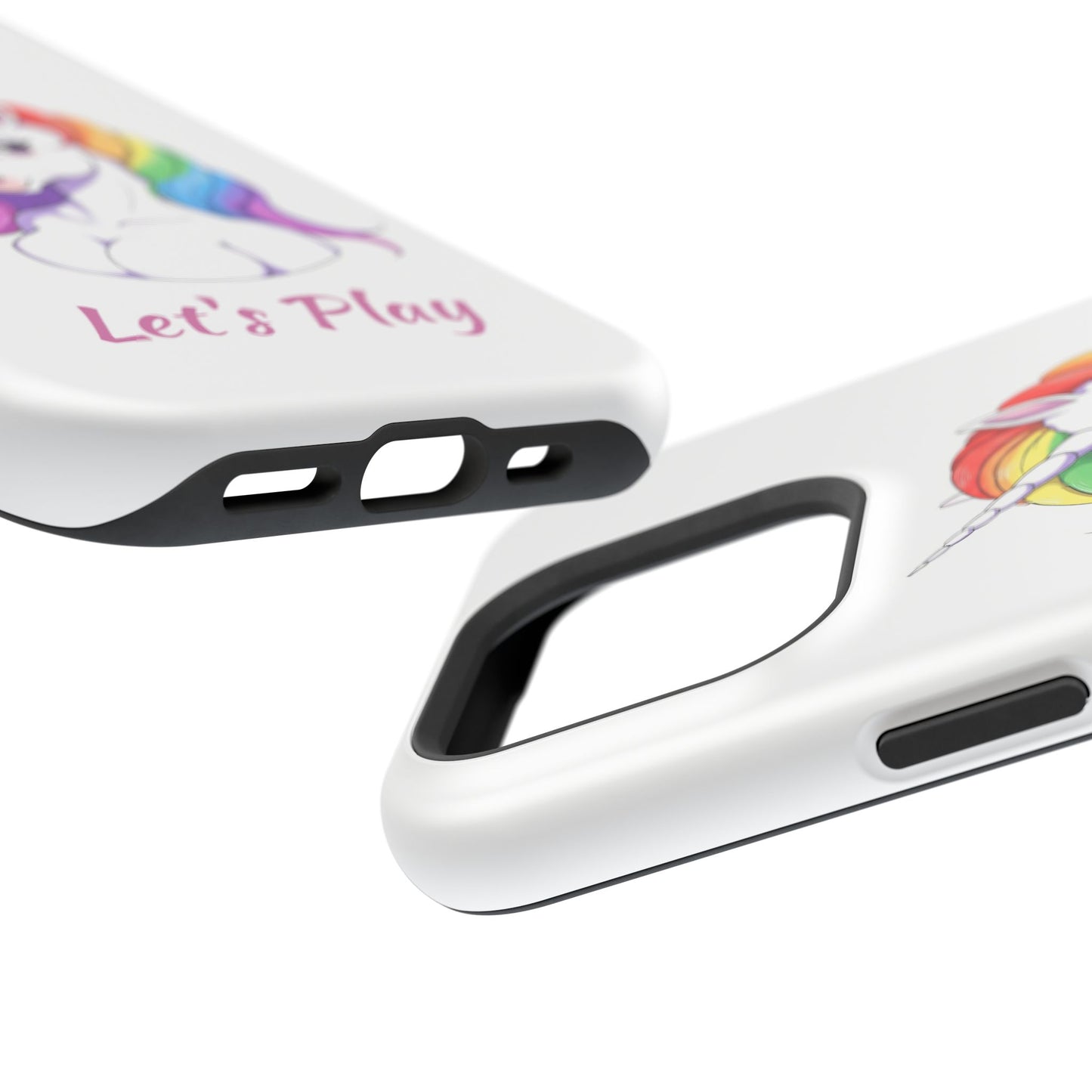 Colorful Unicorn Magnetic Tough Case - Let's Play Design