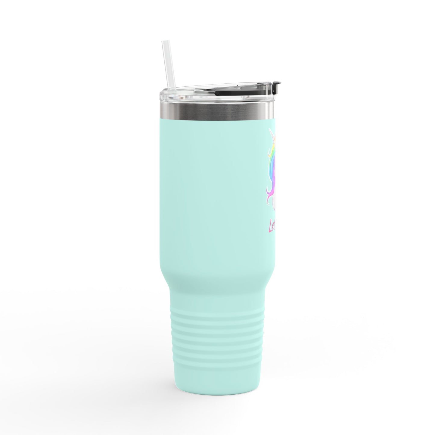 Let's Play Unicorn Insulated Travel Mug, 40oz