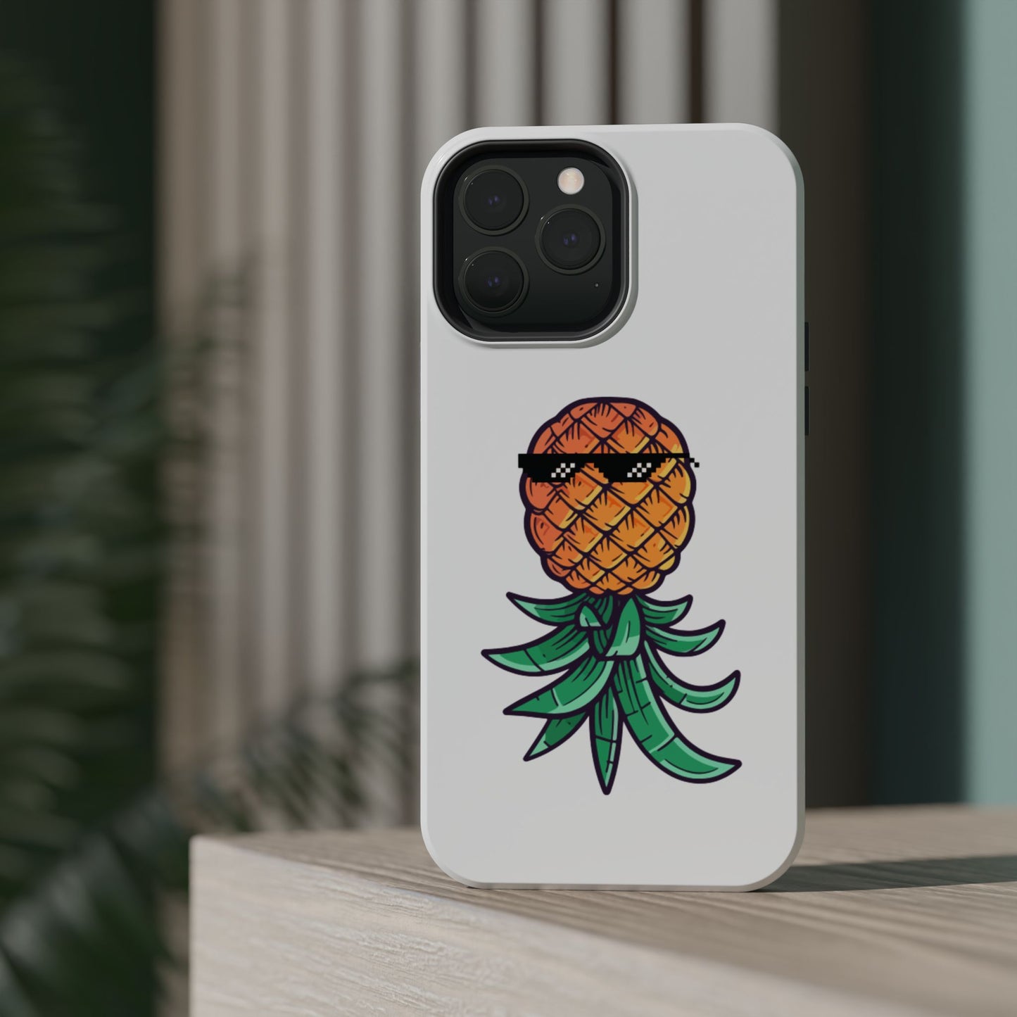 Thug Pineapple Magnetic Tough Case - Stylish Phone Protection for Summer Vibes