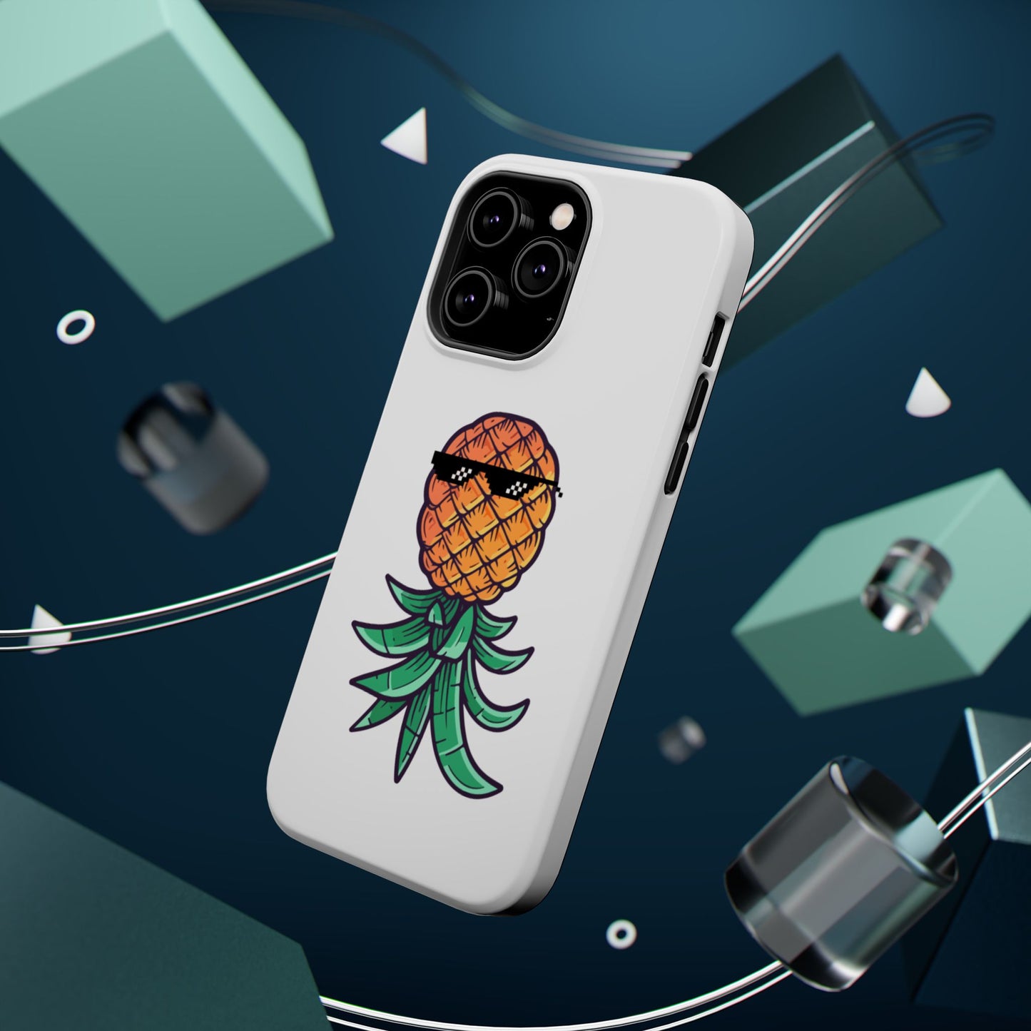 Thug Pineapple Magnetic Tough Case - Stylish Phone Protection for Summer Vibes