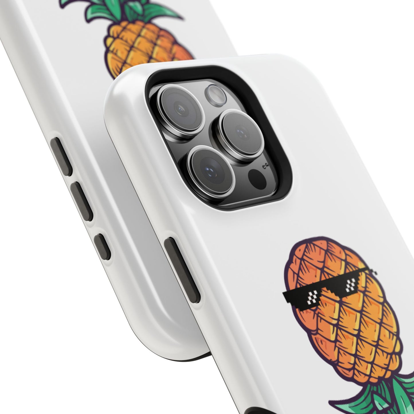 Thug Pineapple Magnetic Tough Case - Stylish Phone Protection for Summer Vibes