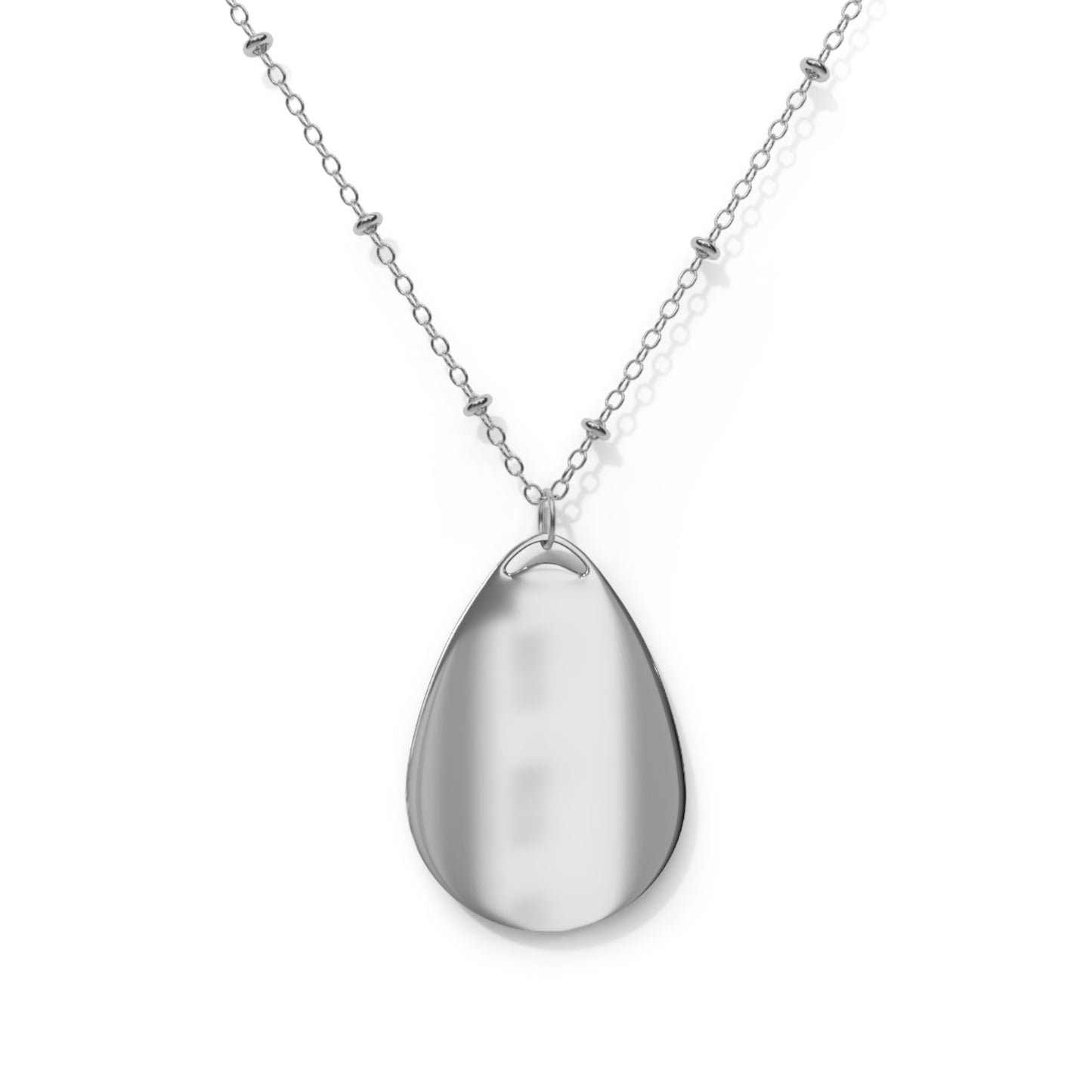 Pineapple Oval Necklace