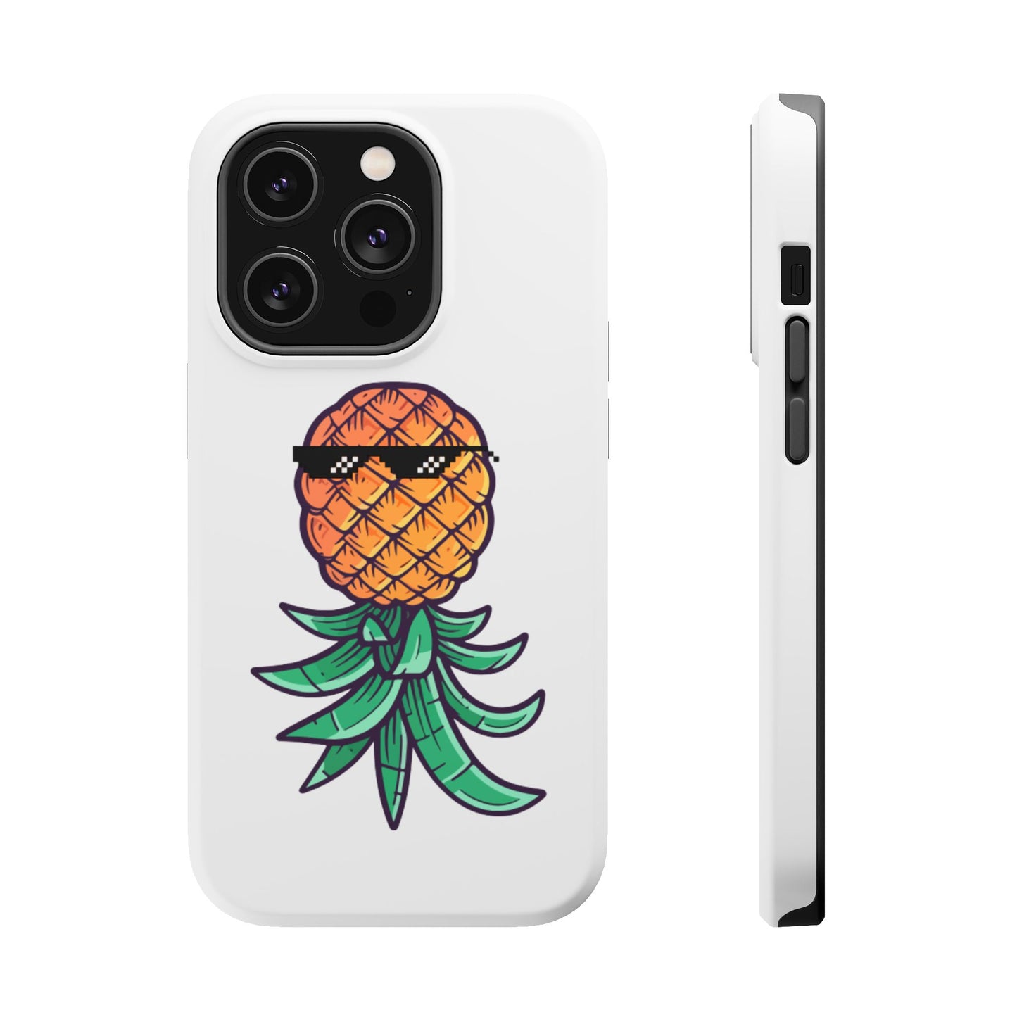 Thug Pineapple Magnetic Tough Case - Stylish Phone Protection for Summer Vibes