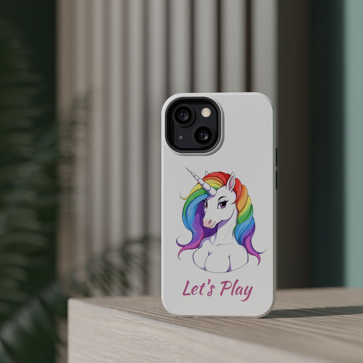 Colorful Unicorn Magnetic Tough Case - Let's Play Design