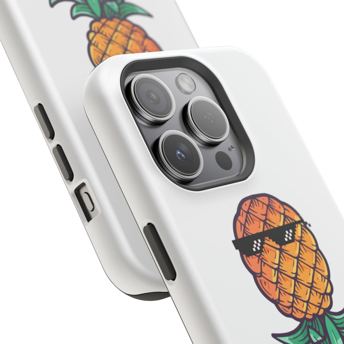 Thug Pineapple Magnetic Tough Case - Stylish Phone Protection for Summer Vibes