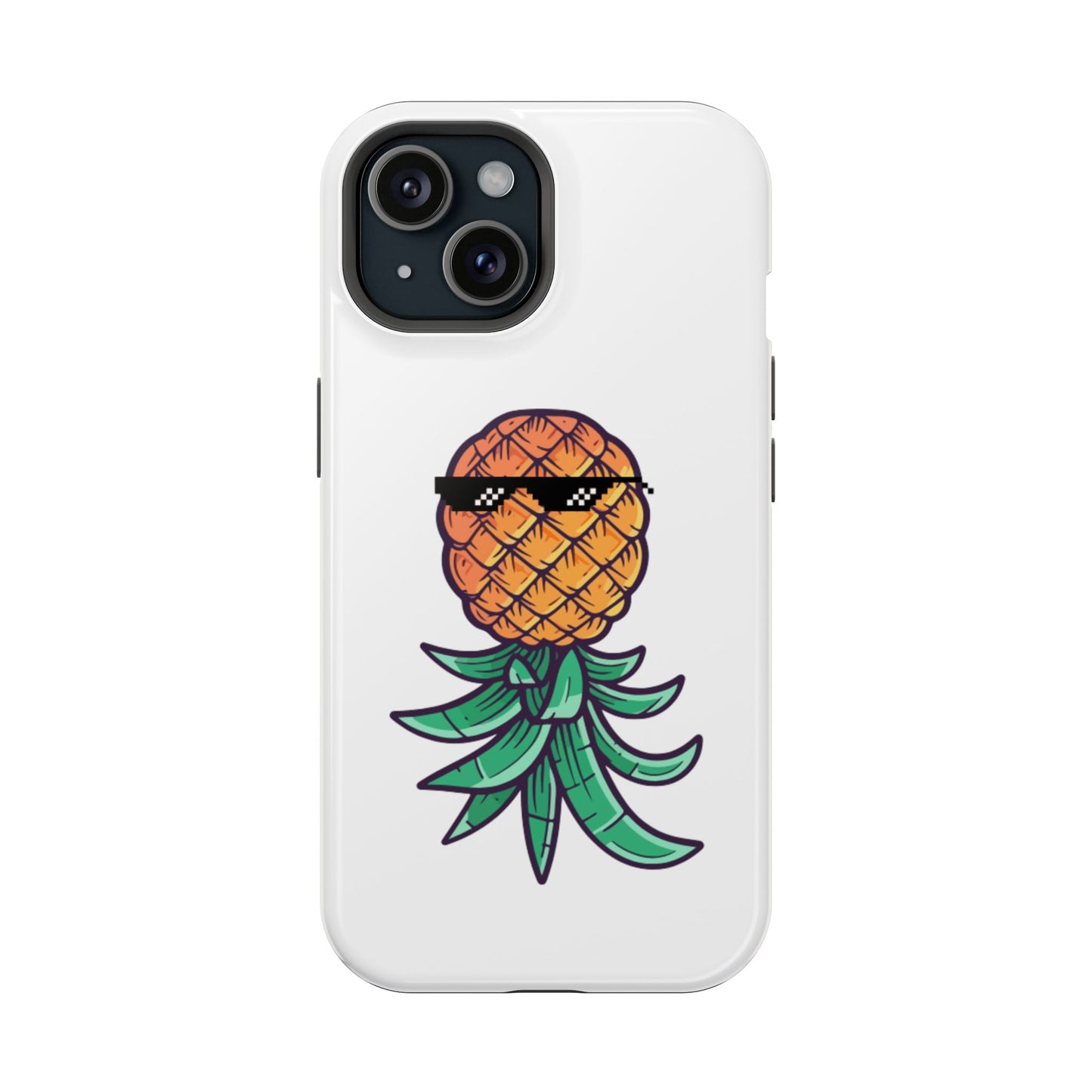 Thug Pineapple Magnetic Tough Case - Stylish Phone Protection for Summer Vibes