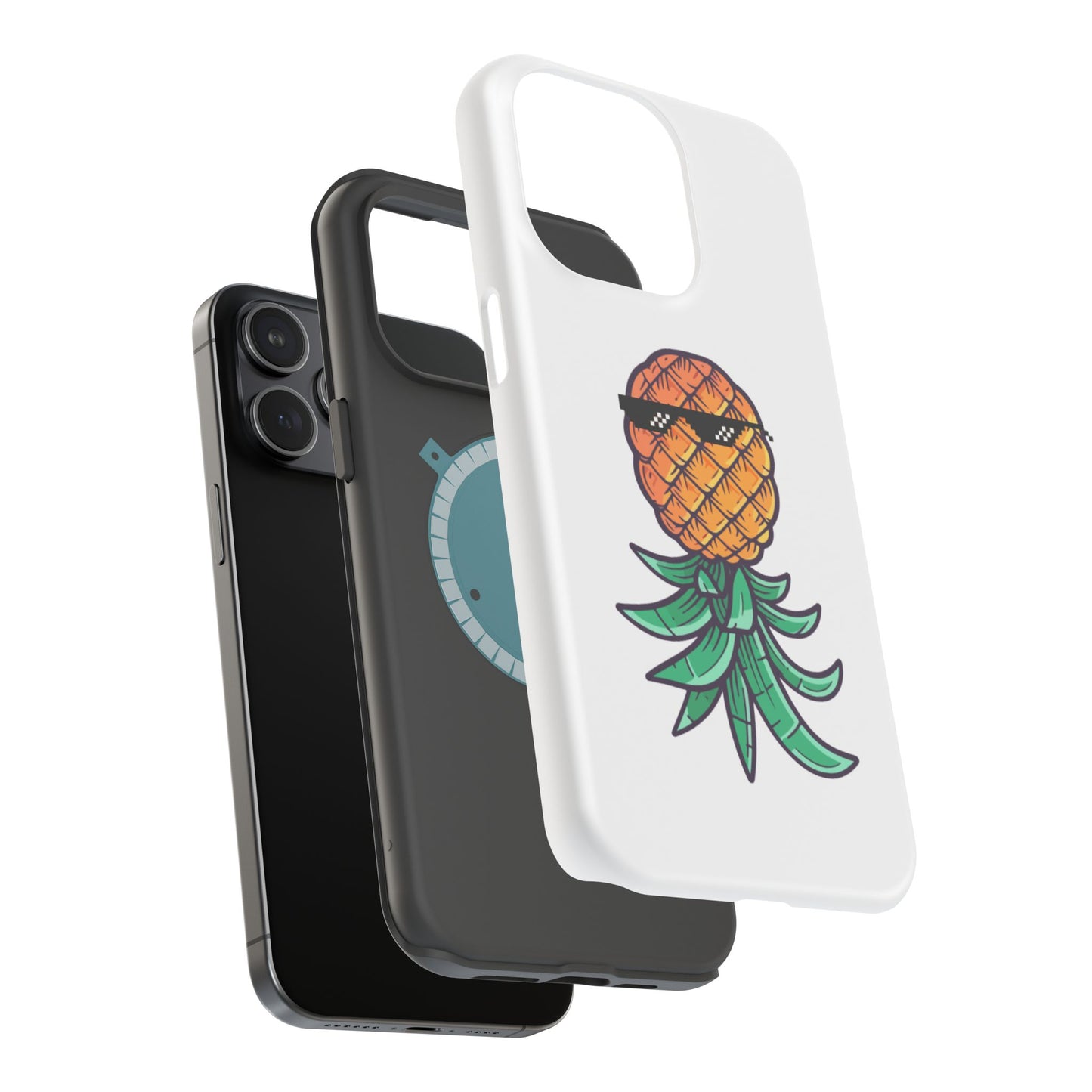 Thug Pineapple Magnetic Tough Case - Stylish Phone Protection for Summer Vibes