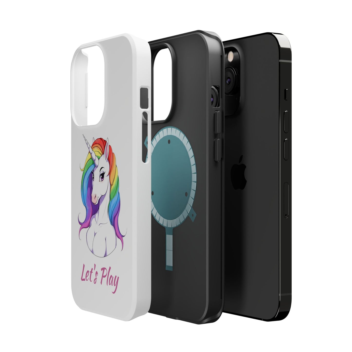 Colorful Unicorn Magnetic Tough Case - Let's Play Design