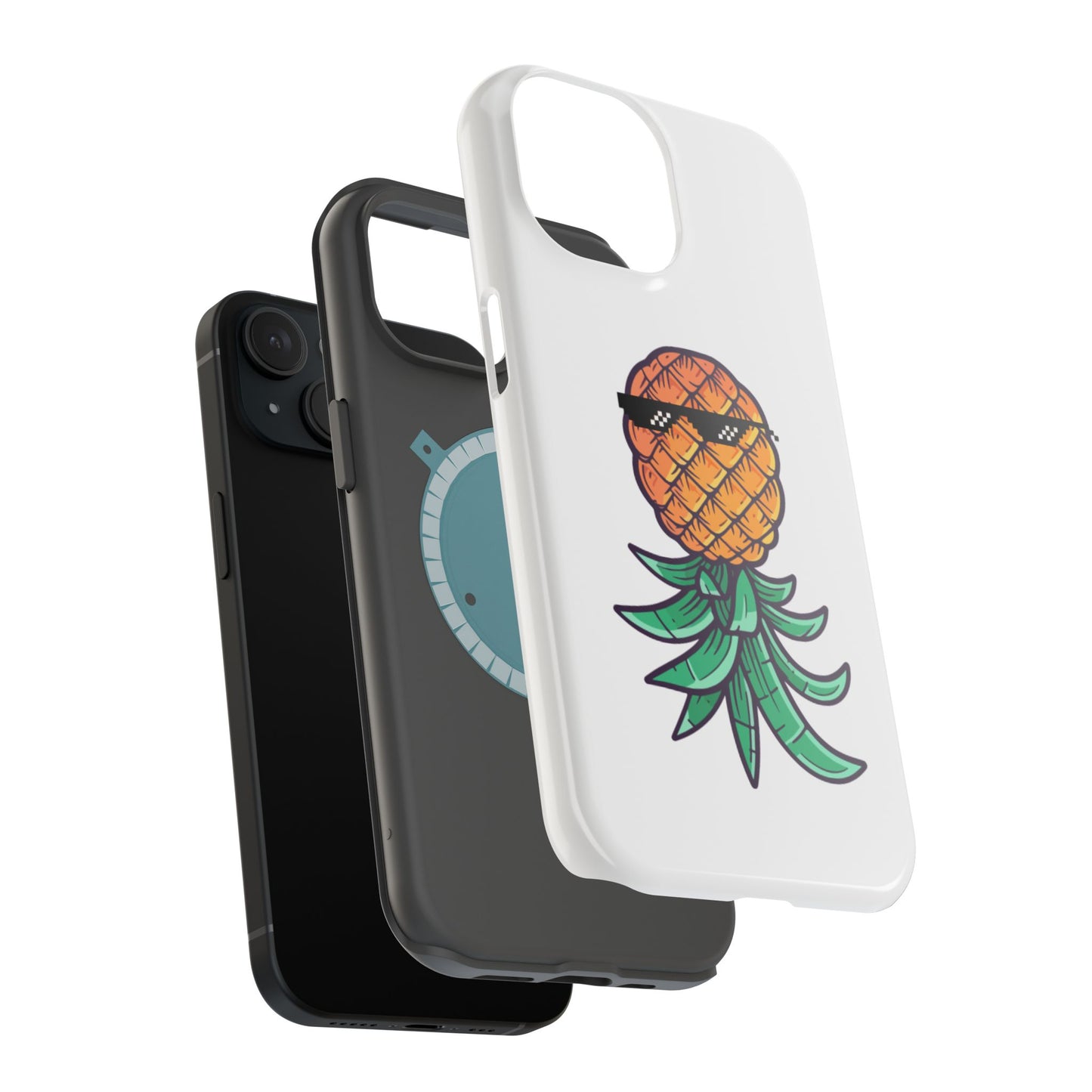 Thug Pineapple Magnetic Tough Case - Stylish Phone Protection for Summer Vibes