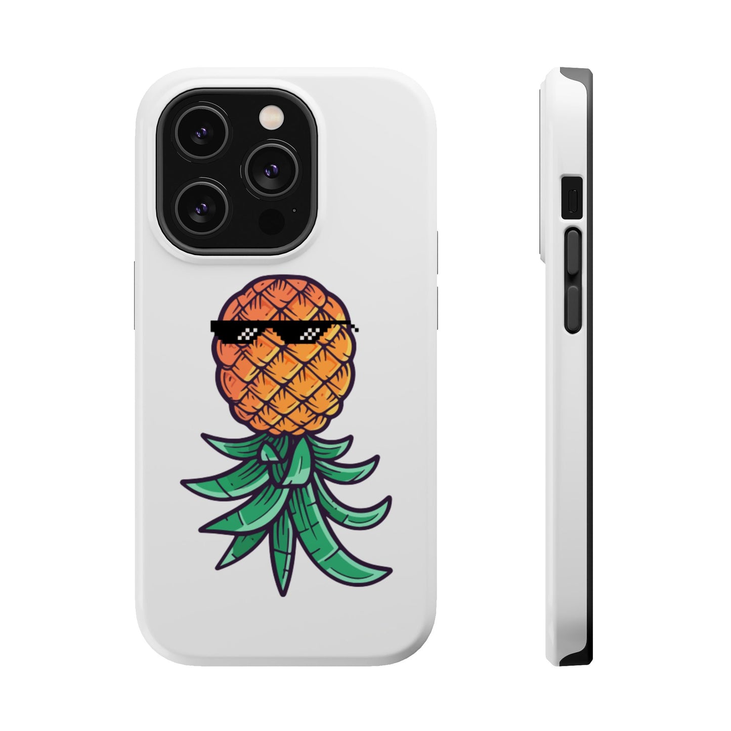 Thug Pineapple Magnetic Tough Case - Stylish Phone Protection for Summer Vibes