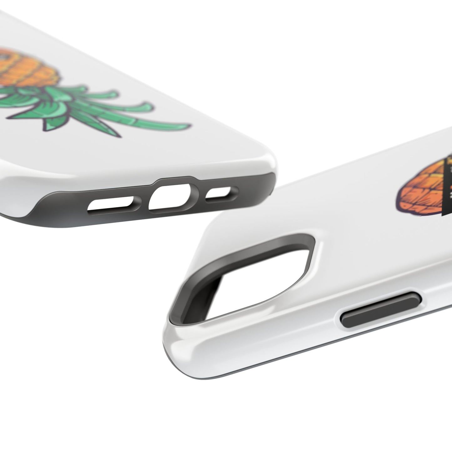 Thug Pineapple Magnetic Tough Case - Stylish Phone Protection for Summer Vibes