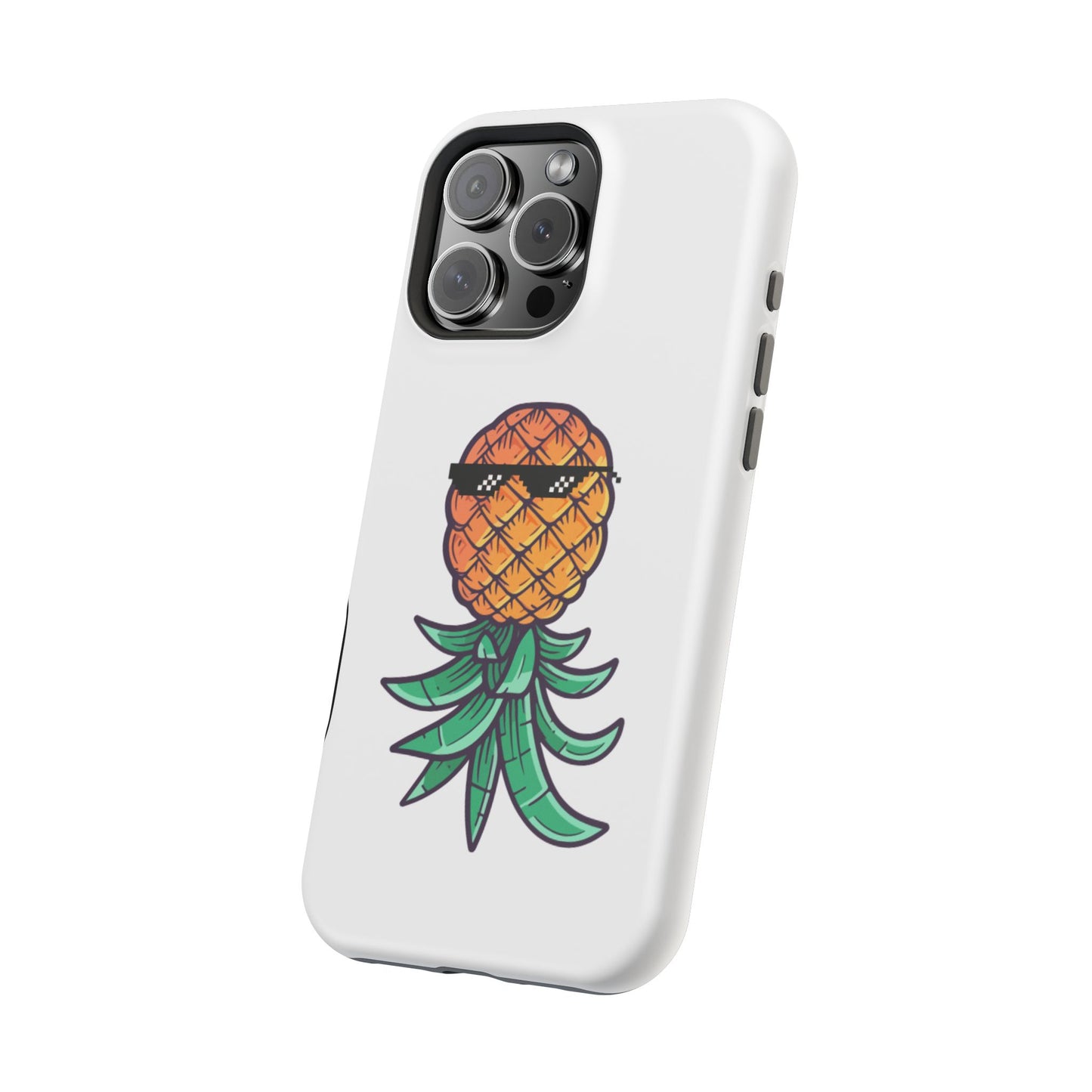 Thug Pineapple Magnetic Tough Case - Stylish Phone Protection for Summer Vibes