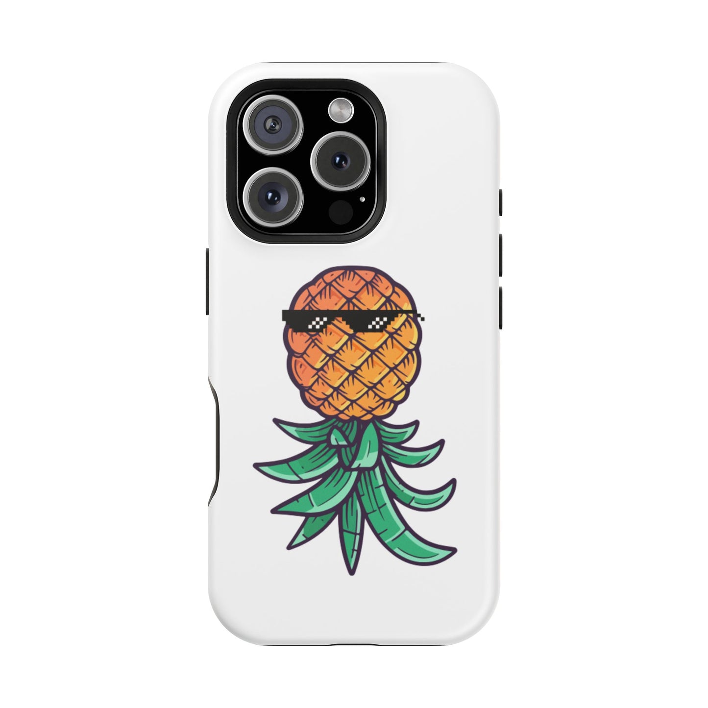 Thug Pineapple Magnetic Tough Case - Stylish Phone Protection for Summer Vibes