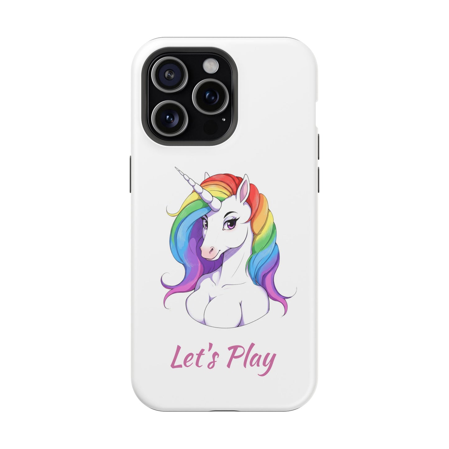 Colorful Unicorn Magnetic Tough Case - Let's Play Design