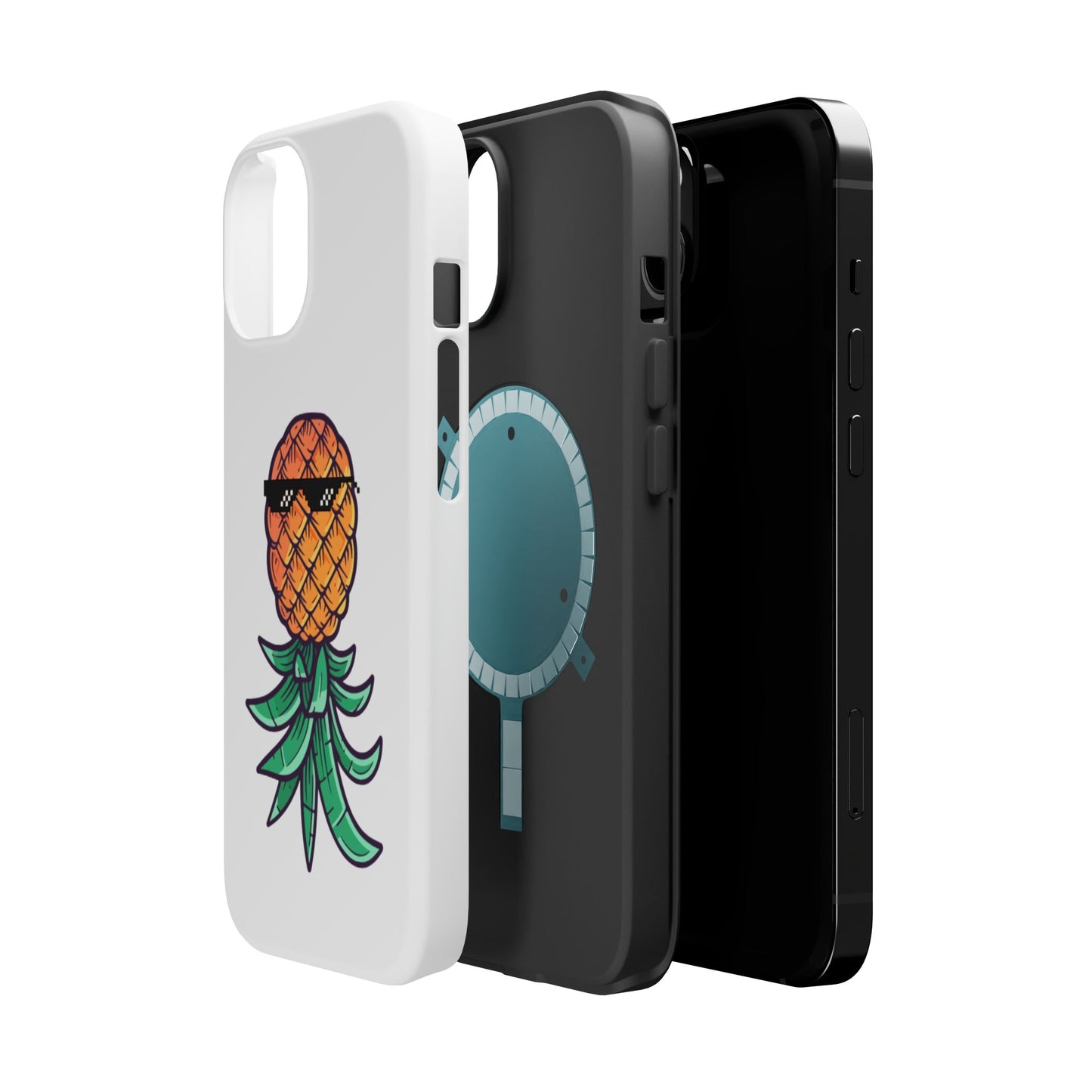Thug Pineapple Magnetic Tough Case - Stylish Phone Protection for Summer Vibes