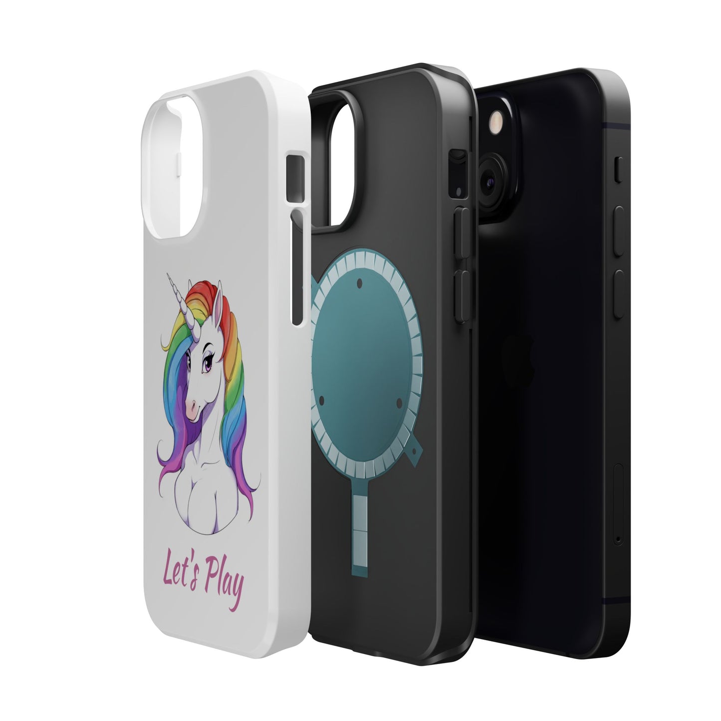 Colorful Unicorn Magnetic Tough Case - Let's Play Design