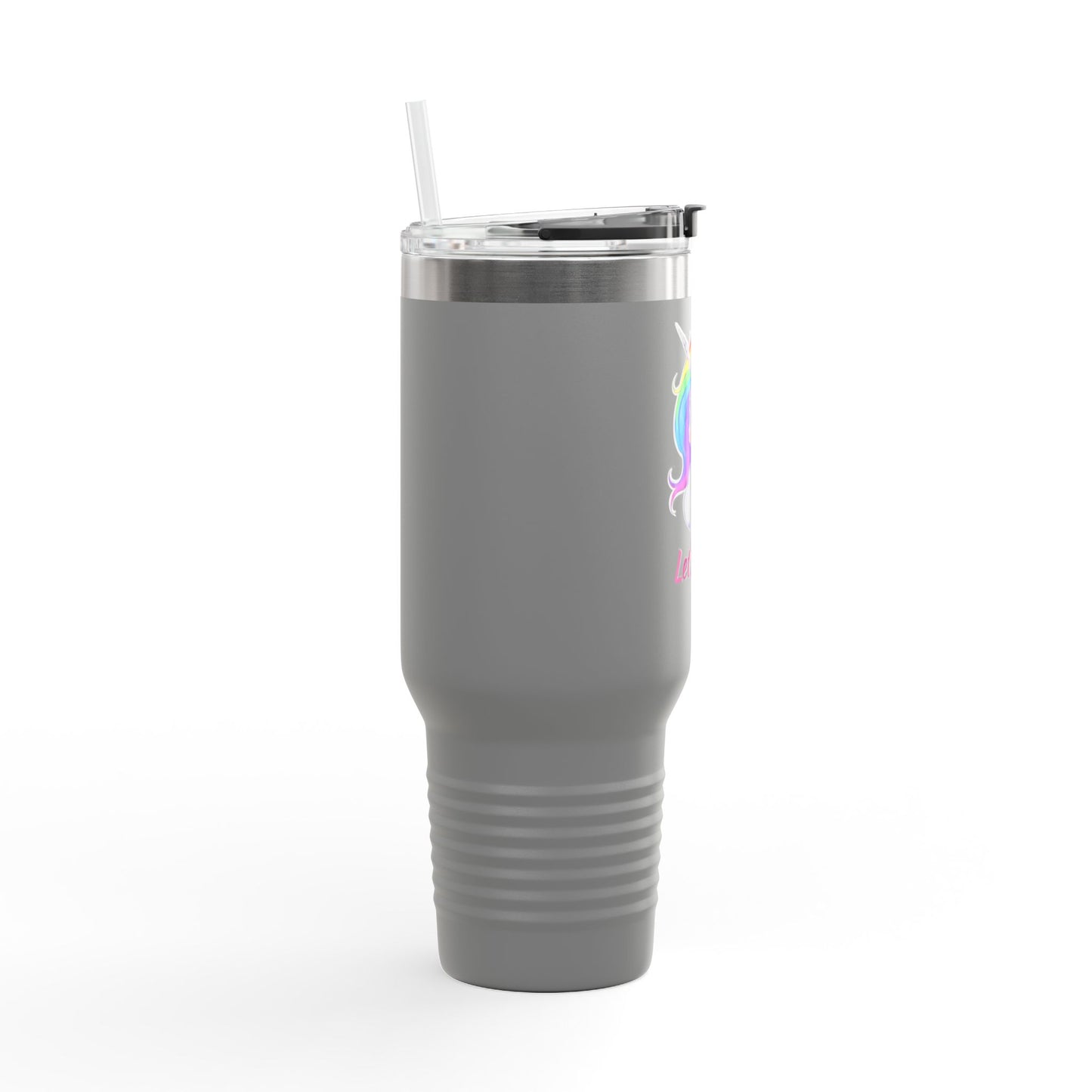 Let's Play Unicorn Insulated Travel Mug, 40oz
