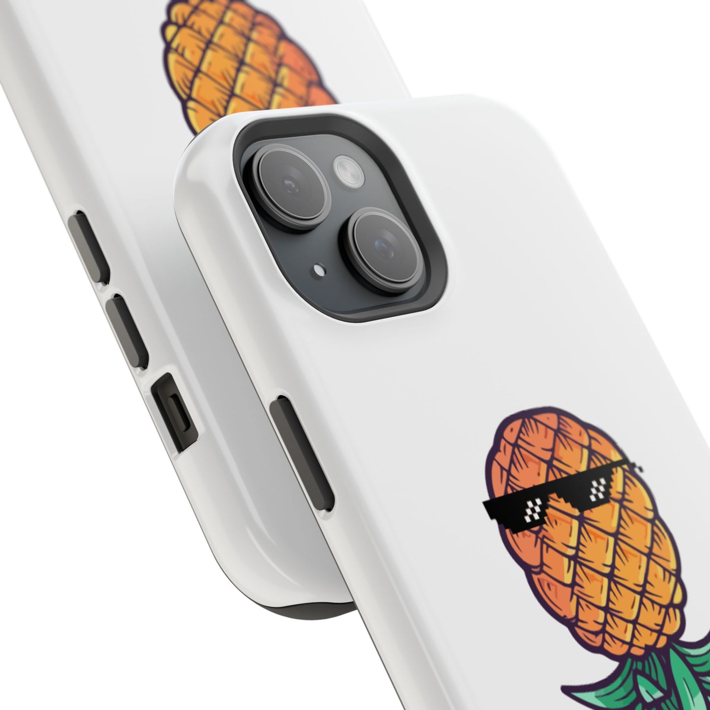 Thug Pineapple Magnetic Tough Case - Stylish Phone Protection for Summer Vibes