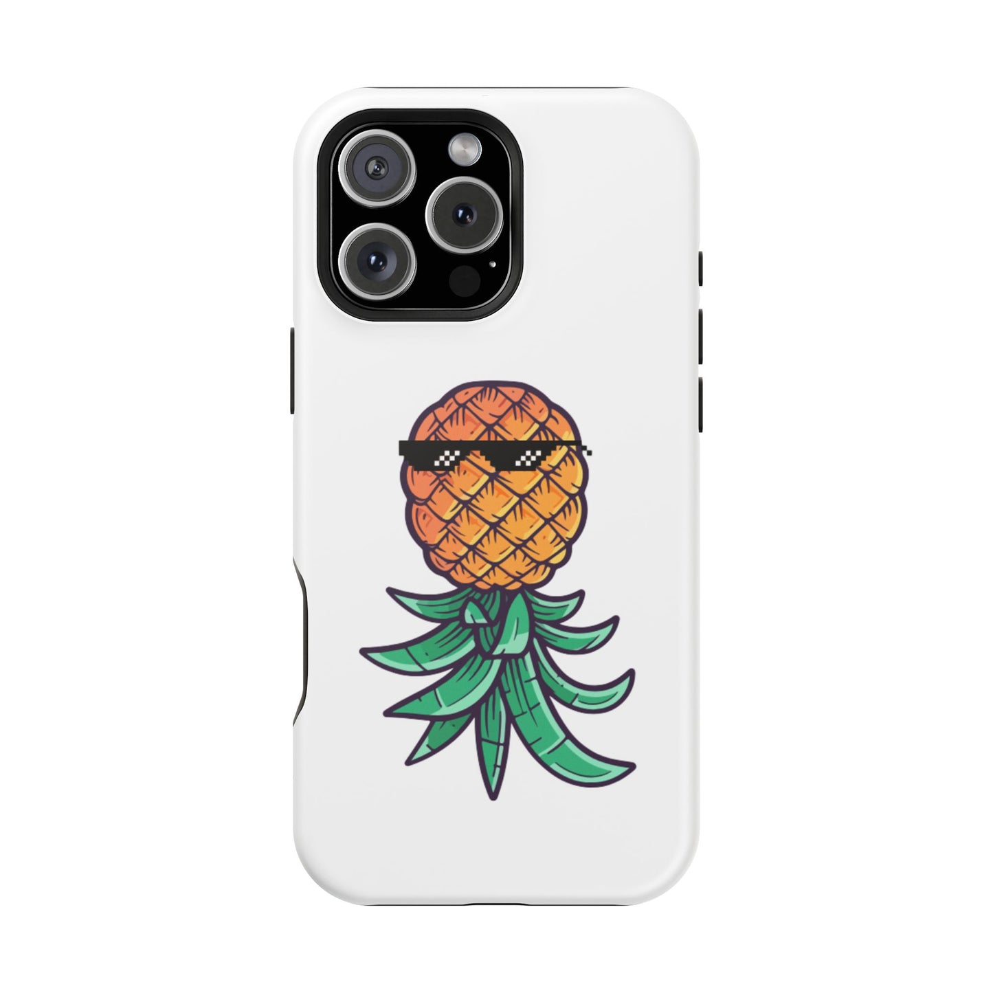 Thug Pineapple Magnetic Tough Case - Stylish Phone Protection for Summer Vibes