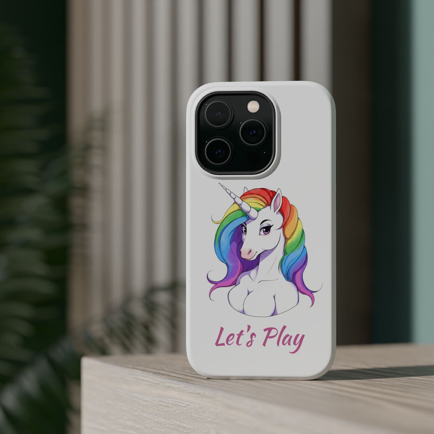 Colorful Unicorn Magnetic Tough Case - Let's Play Design