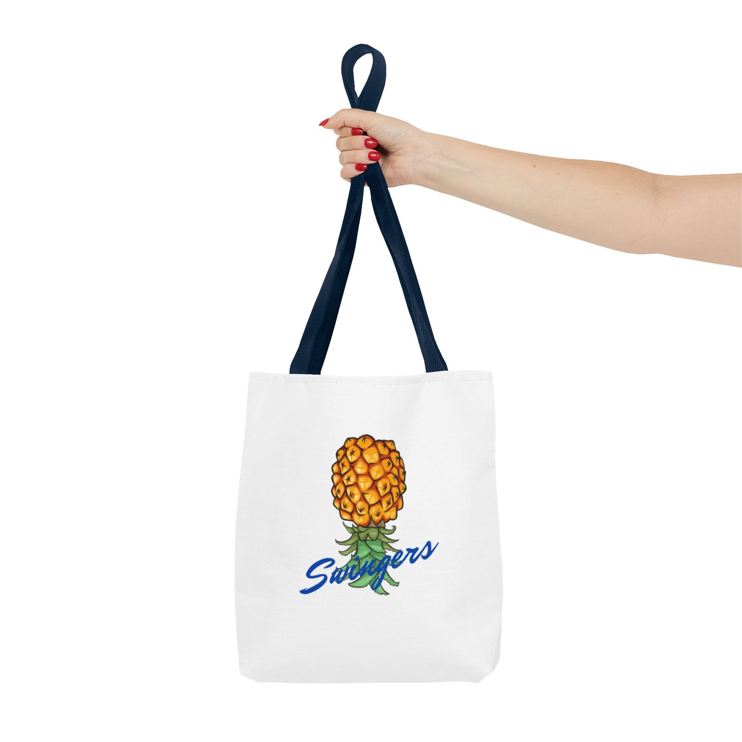 Swingers Pineapple Tote Bag - Fun Beach & Grocery Shopping Bag