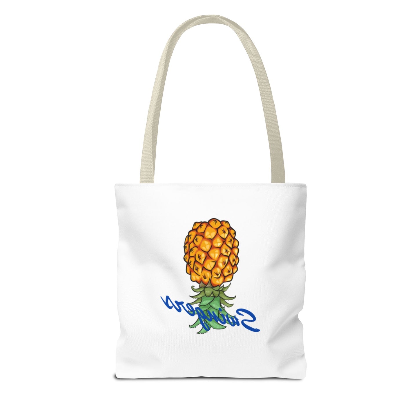 Swingers Pineapple Tote Bag - Fun Beach & Grocery Shopping Bag