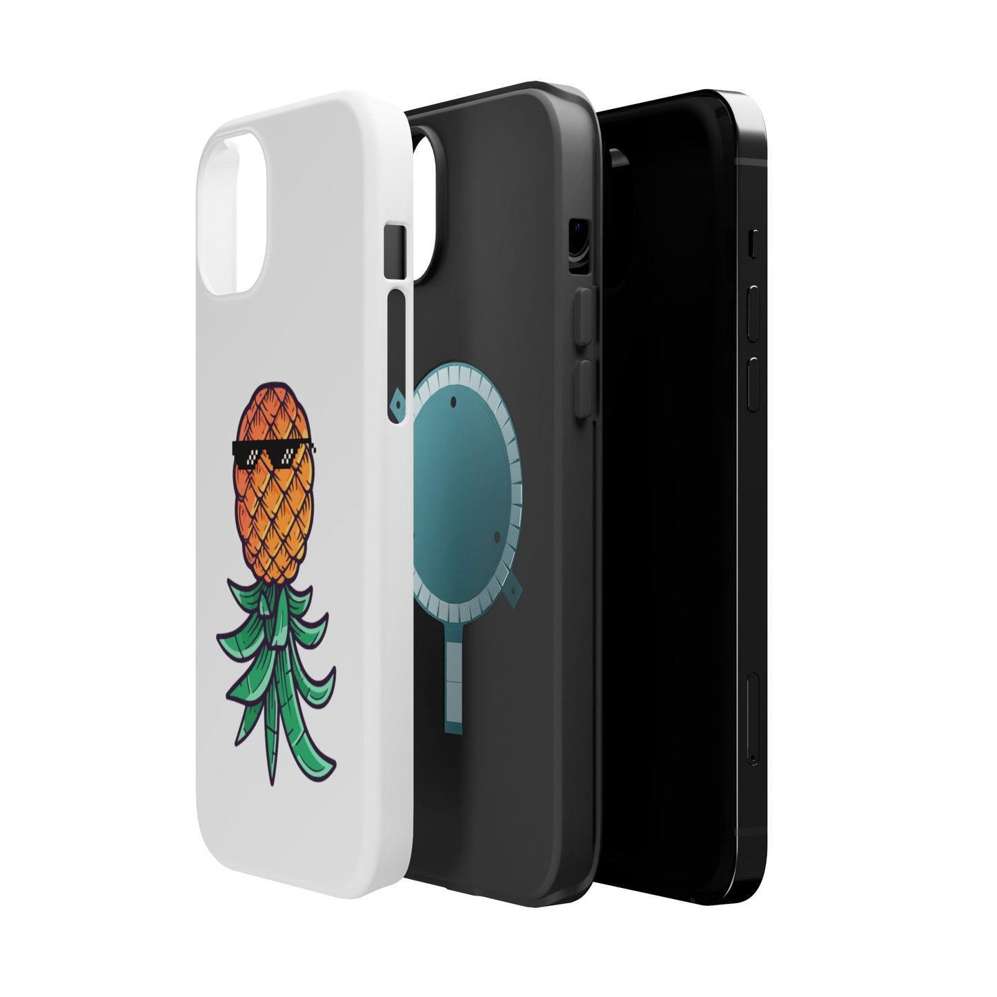 Thug Pineapple Magnetic Tough Case - Stylish Phone Protection for Summer Vibes