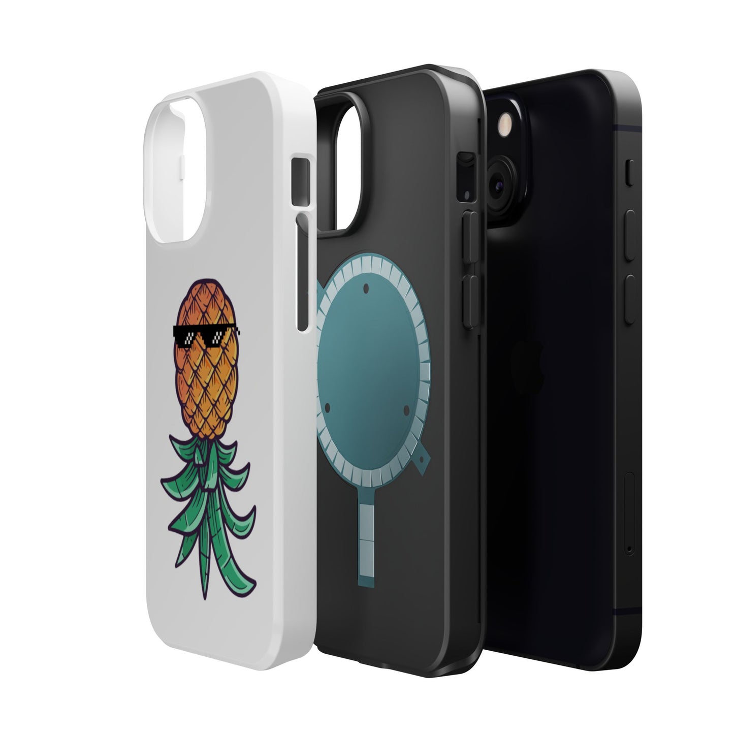 Thug Pineapple Magnetic Tough Case - Stylish Phone Protection for Summer Vibes