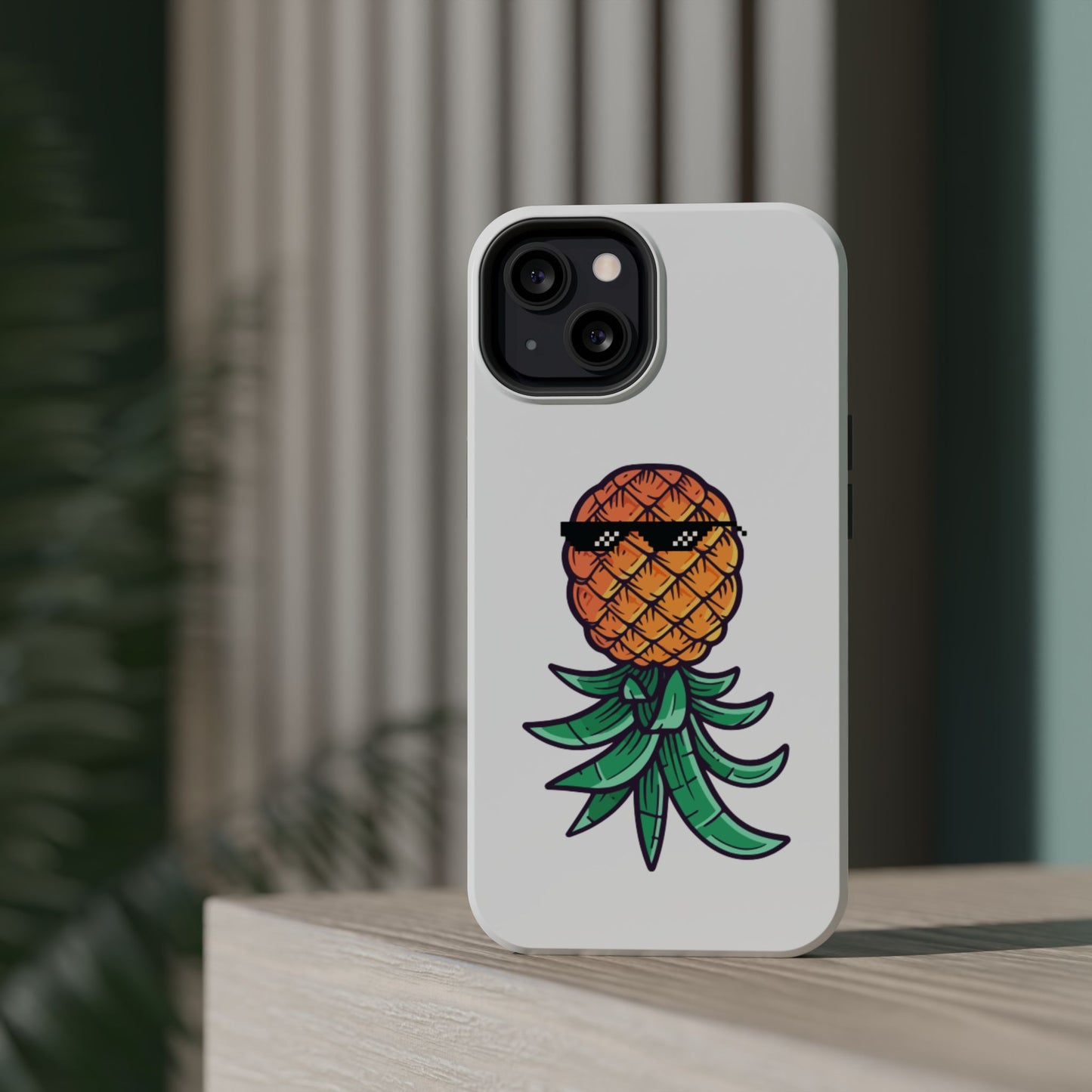 Thug Pineapple Magnetic Tough Case - Stylish Phone Protection for Summer Vibes