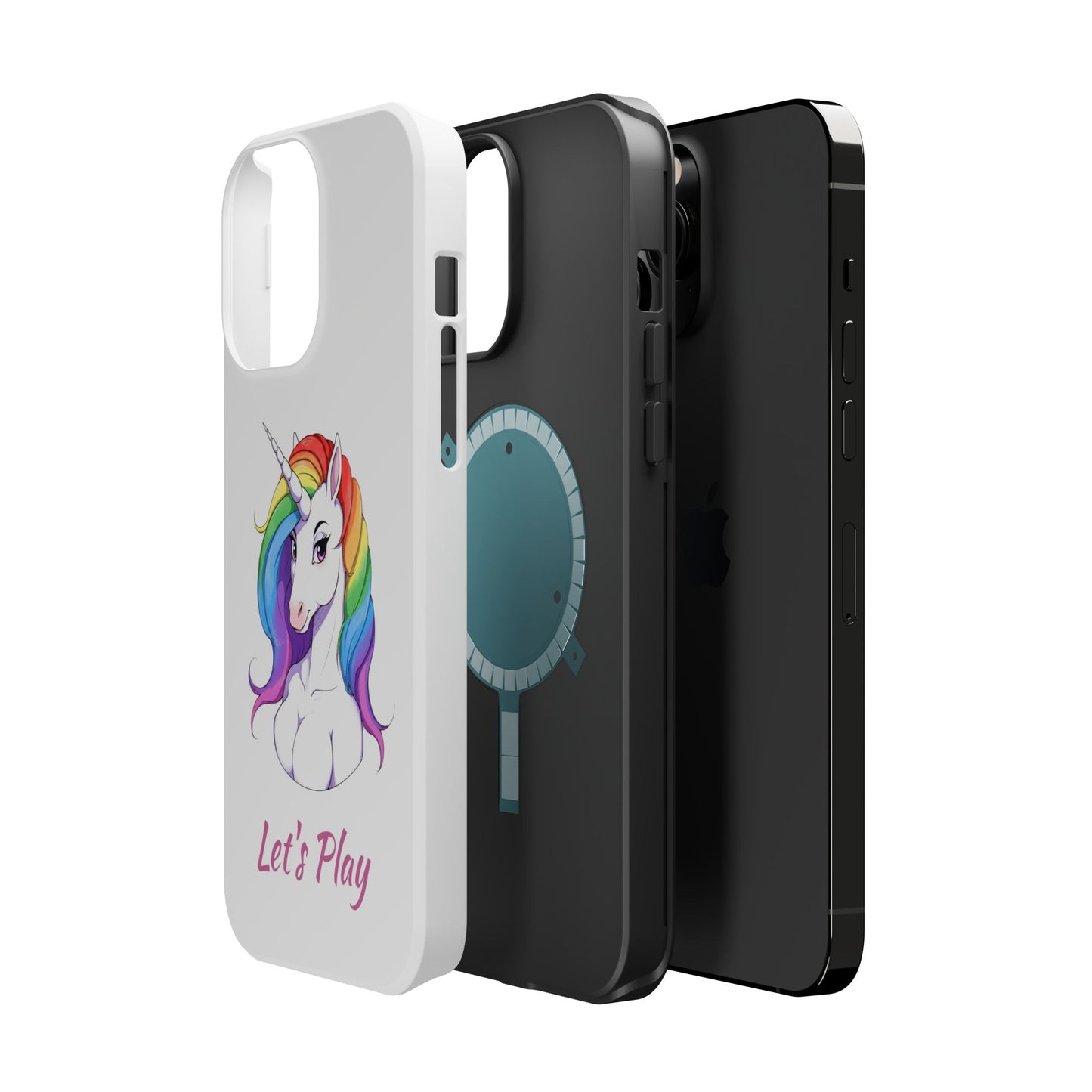 Colorful Unicorn Magnetic Tough Case - Let's Play Design