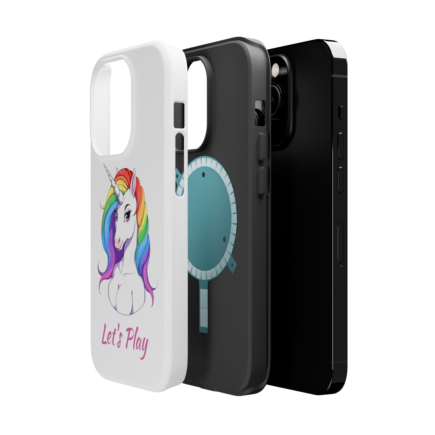 Colorful Unicorn Magnetic Tough Case - Let's Play Design