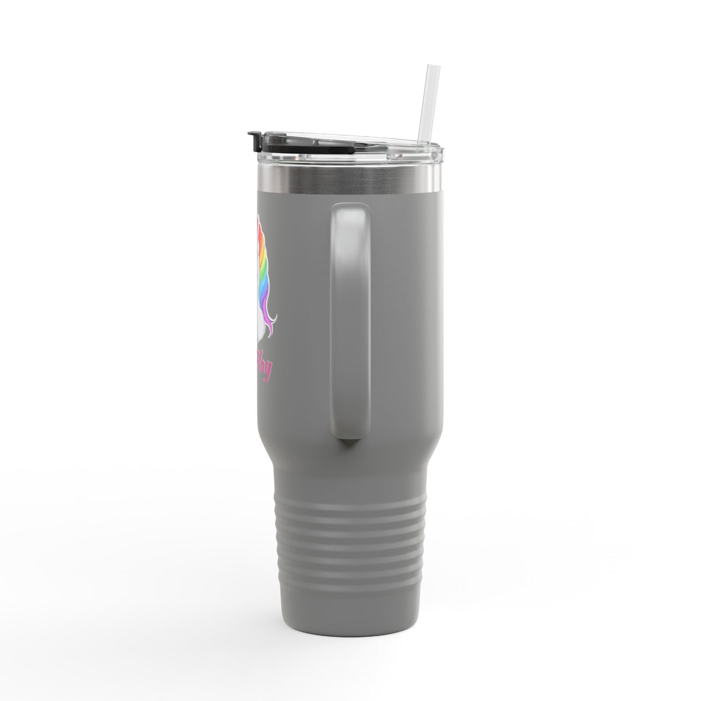 Let's Play Unicorn Insulated Travel Mug, 40oz