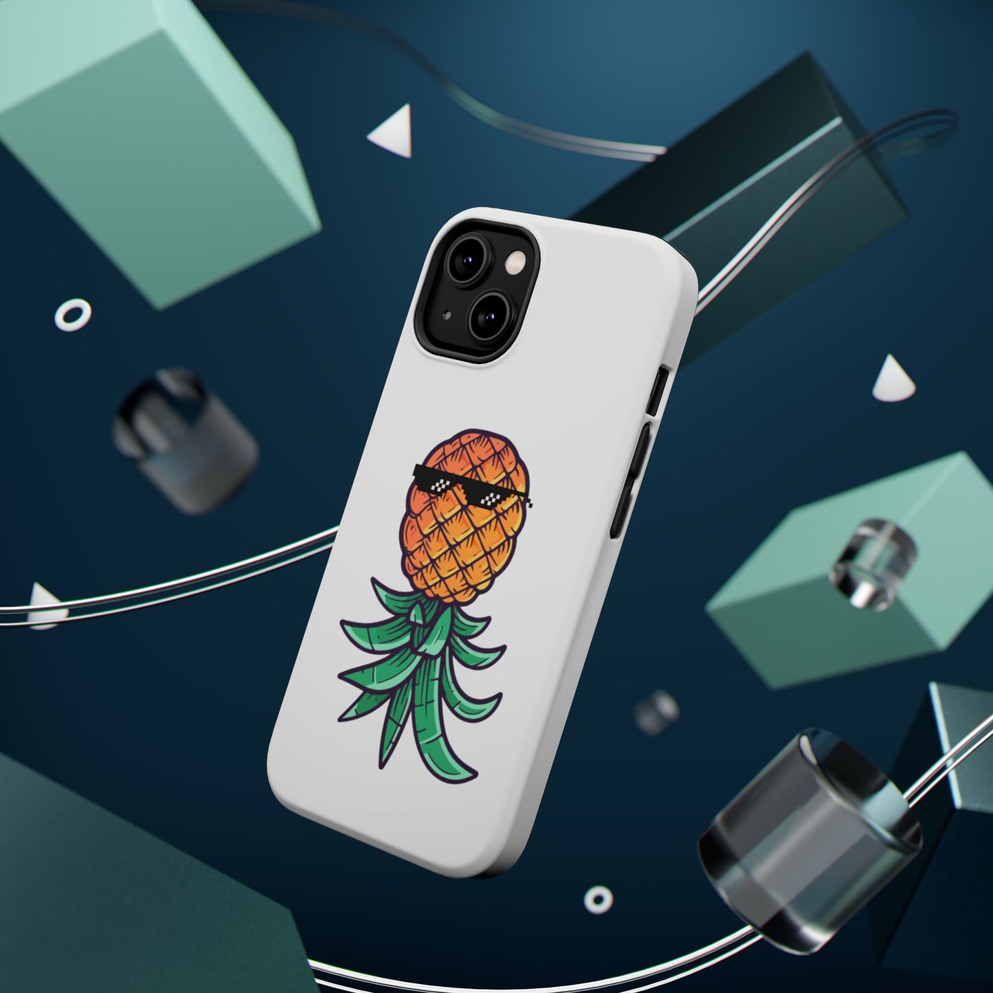 Thug Pineapple Magnetic Tough Case - Stylish Phone Protection for Summer Vibes