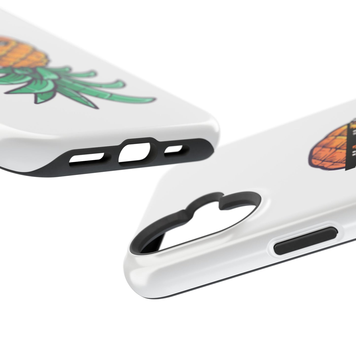 Thug Pineapple Magnetic Tough Case - Stylish Phone Protection for Summer Vibes