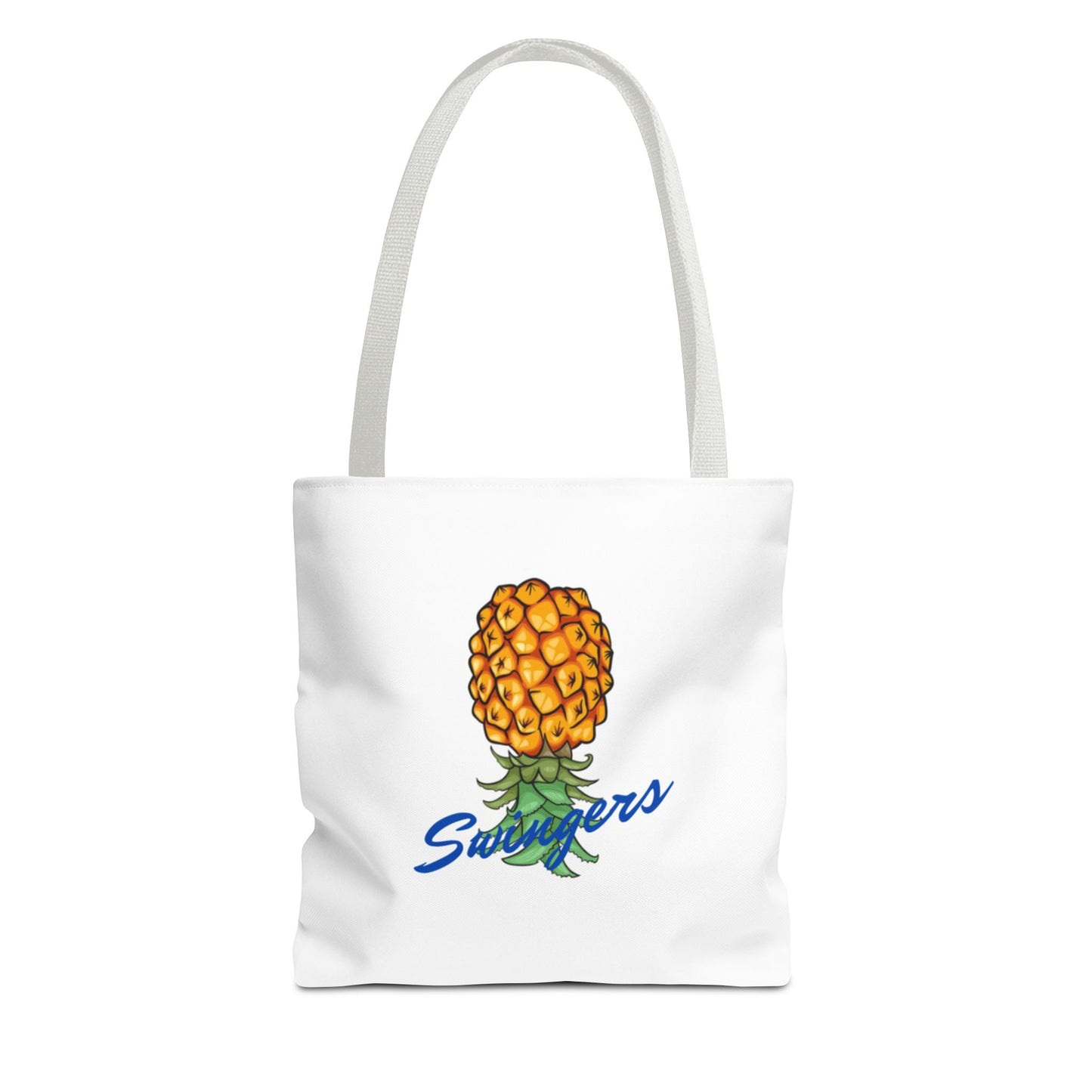 Swingers Pineapple Tote Bag - Fun Beach & Grocery Shopping Bag