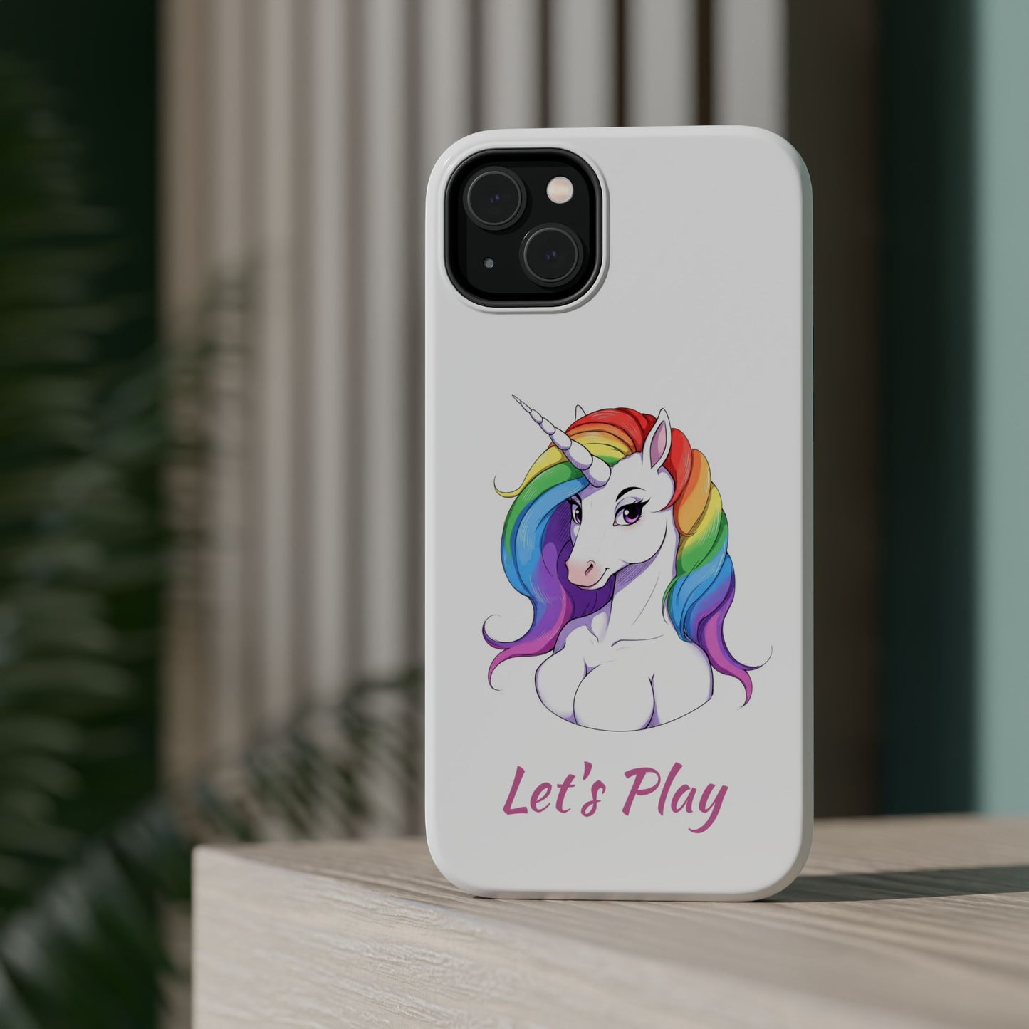 Colorful Unicorn Magnetic Tough Case - Let's Play Design
