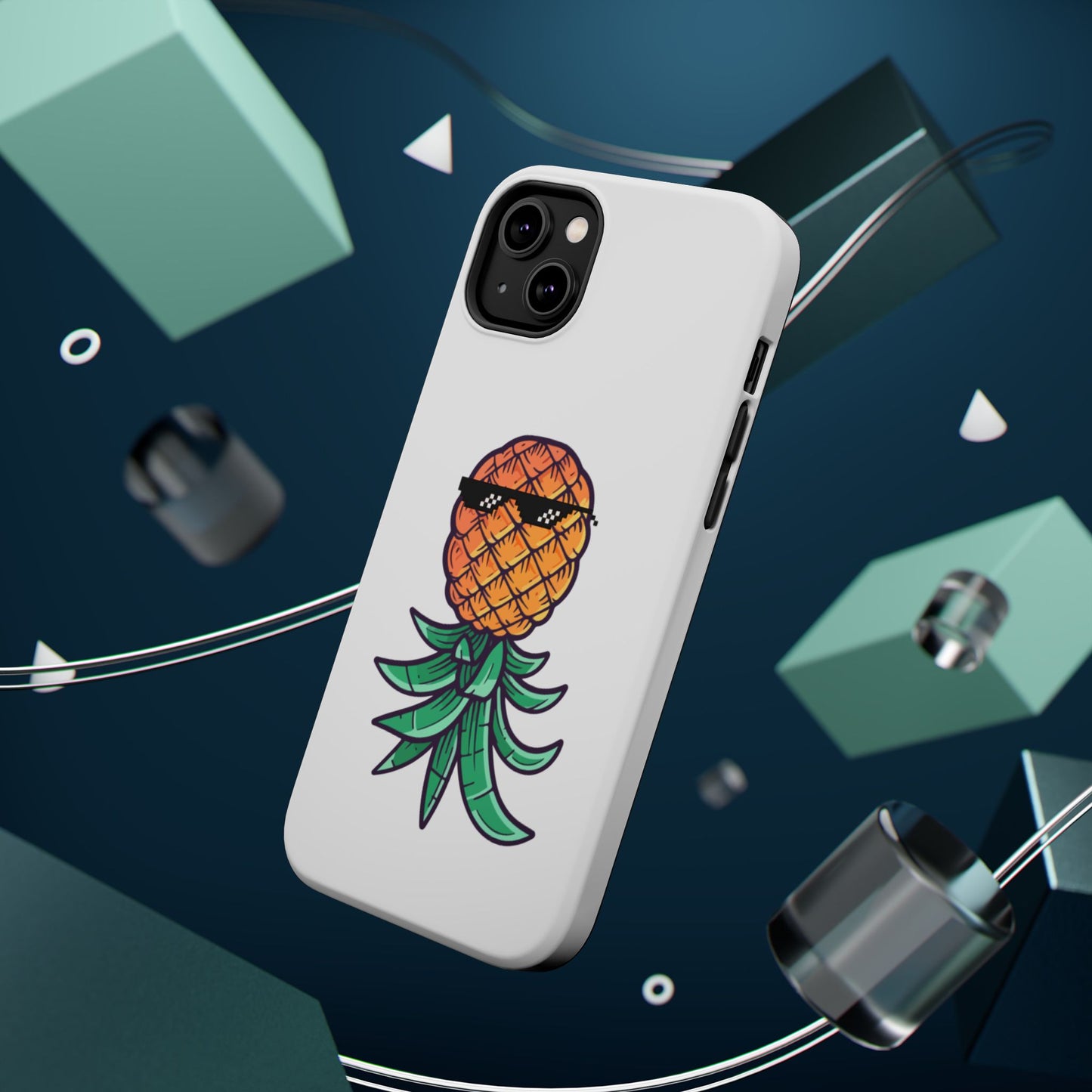Thug Pineapple Magnetic Tough Case - Stylish Phone Protection for Summer Vibes