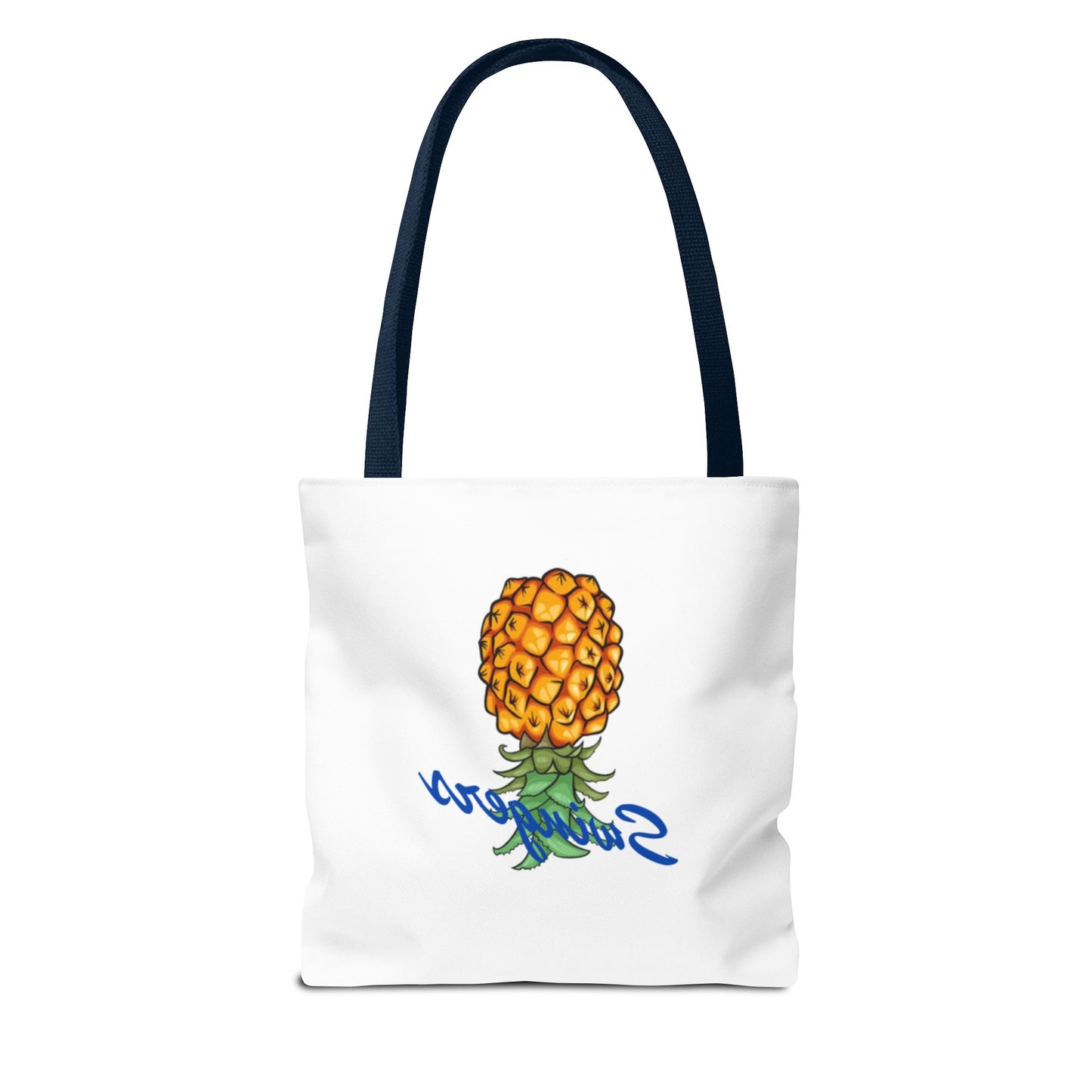 Swingers Pineapple Tote Bag - Fun Beach & Grocery Shopping Bag