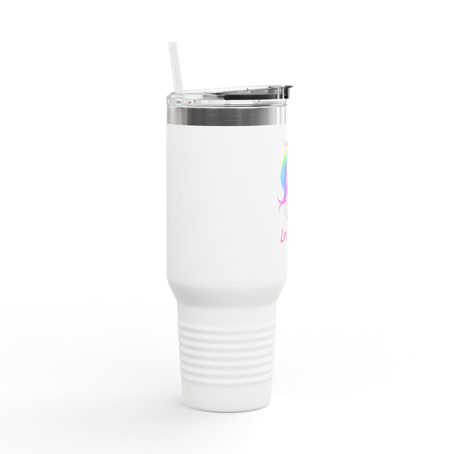 Let's Play Unicorn Insulated Travel Mug, 40oz