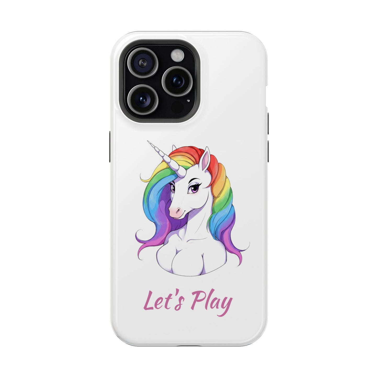Colorful Unicorn Magnetic Tough Case - Let's Play Design