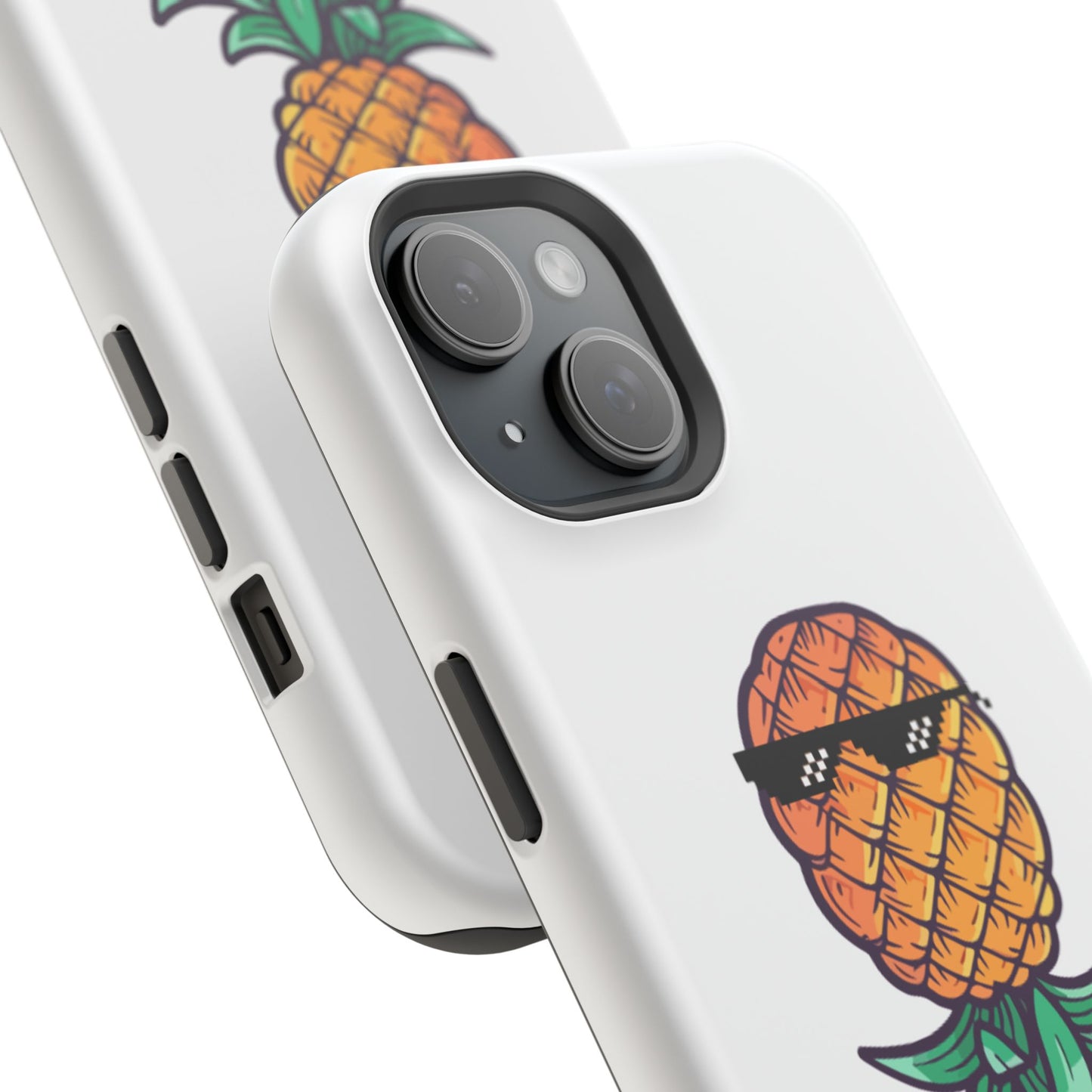 Thug Pineapple Magnetic Tough Case - Stylish Phone Protection for Summer Vibes