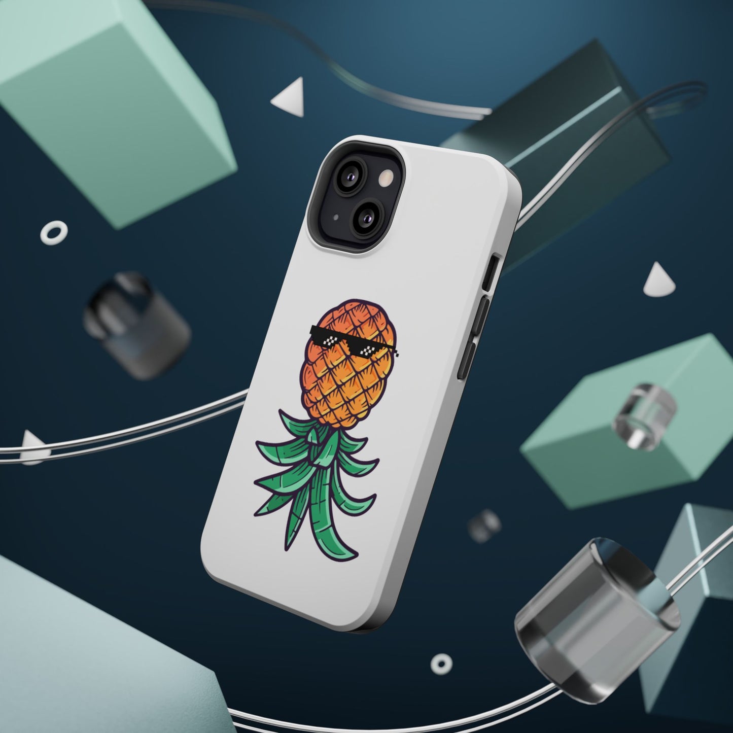 Thug Pineapple Magnetic Tough Case - Stylish Phone Protection for Summer Vibes