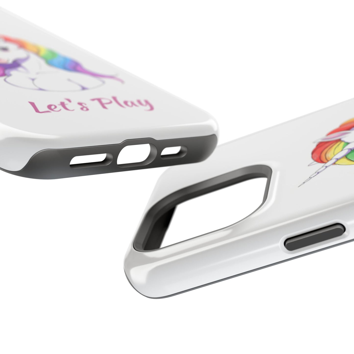 Colorful Unicorn Magnetic Tough Case - Let's Play Design