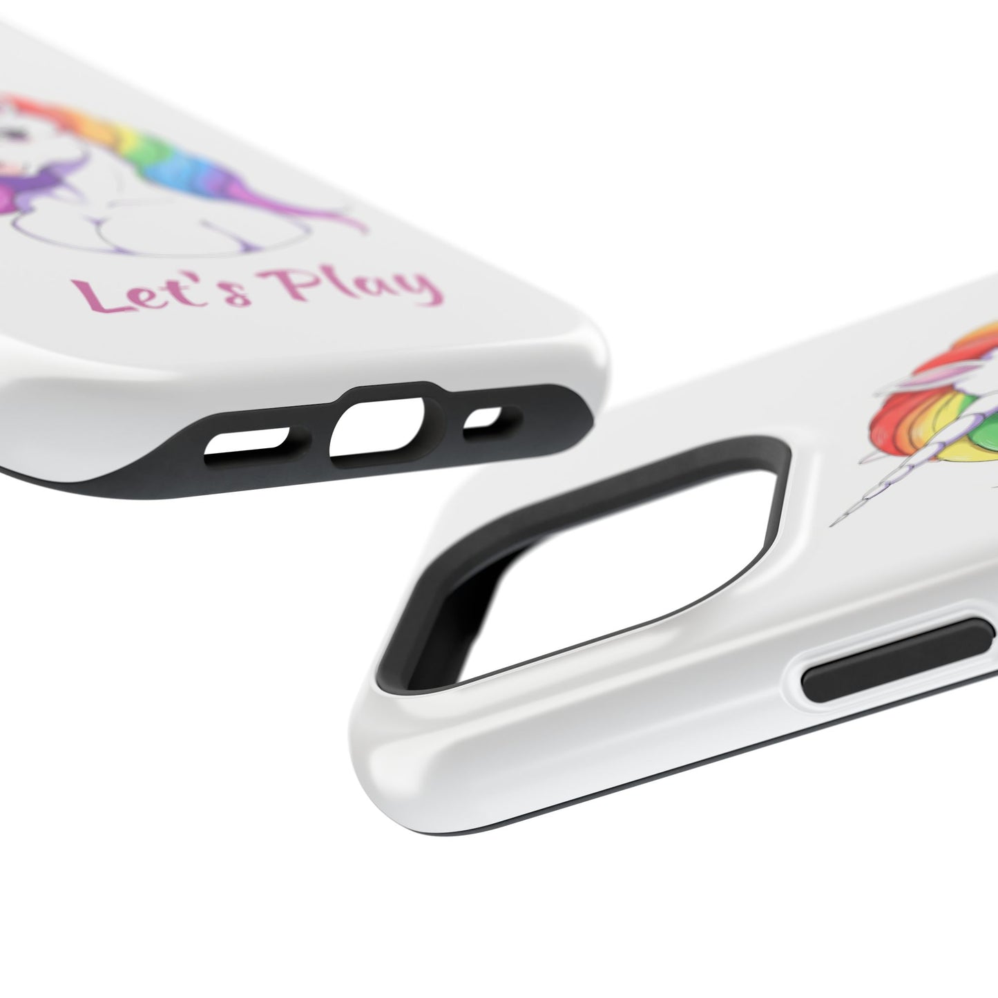 Colorful Unicorn Magnetic Tough Case - Let's Play Design