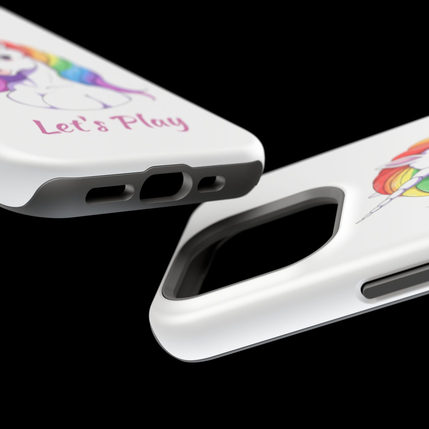 Colorful Unicorn Magnetic Tough Case - Let's Play Design
