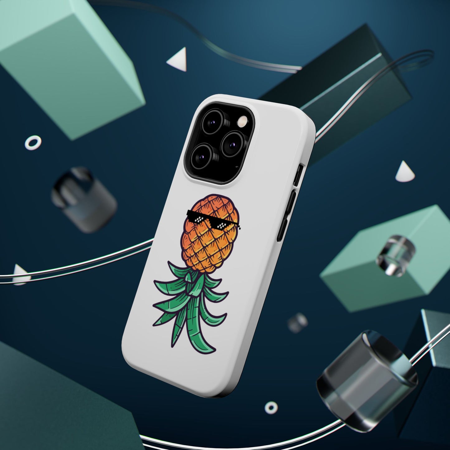 Thug Pineapple Magnetic Tough Case - Stylish Phone Protection for Summer Vibes