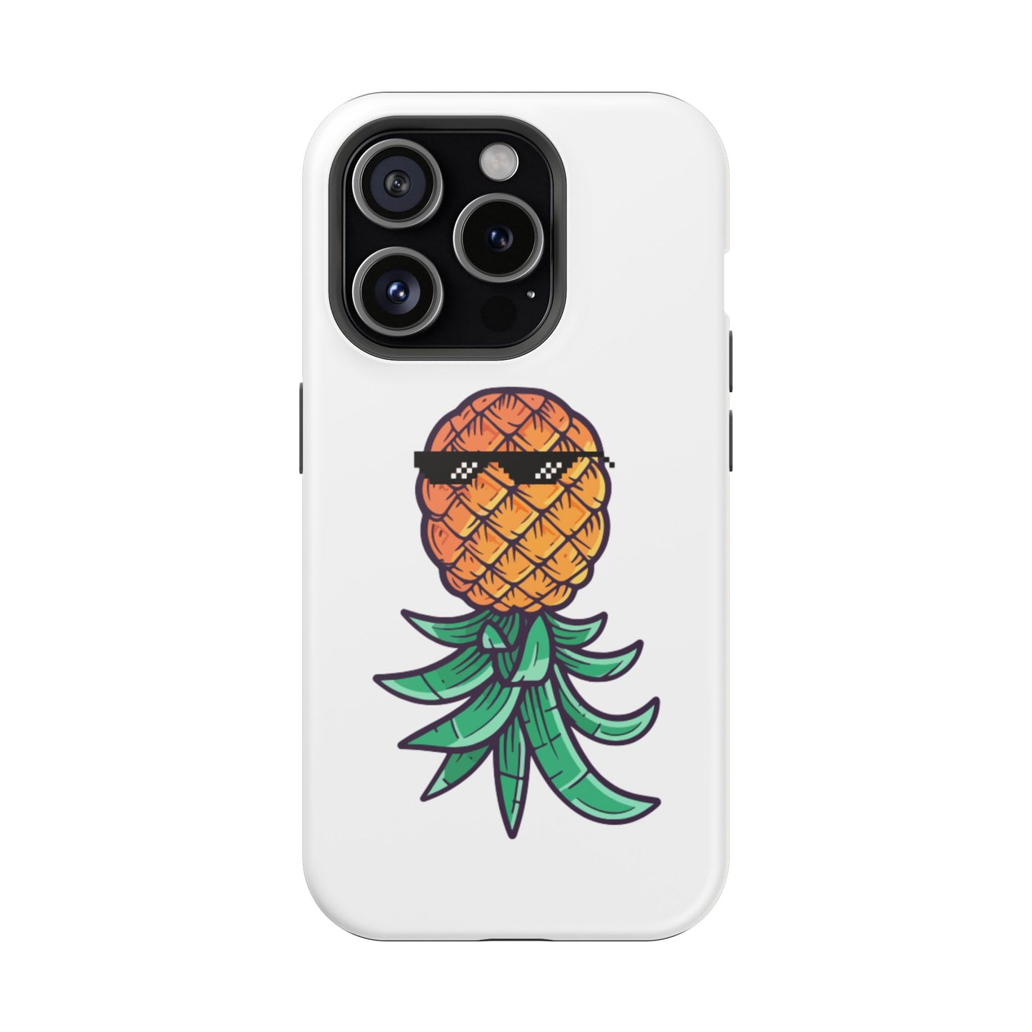 Thug Pineapple Magnetic Tough Case - Stylish Phone Protection for Summer Vibes